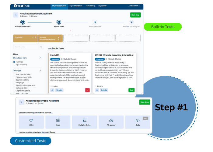 Skills Testing Software-TestTrick