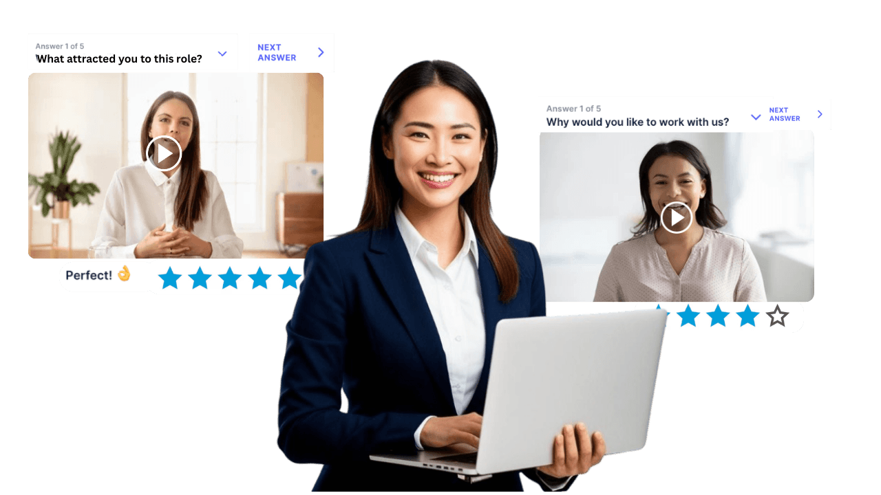 One-way video interviews in talent assessment