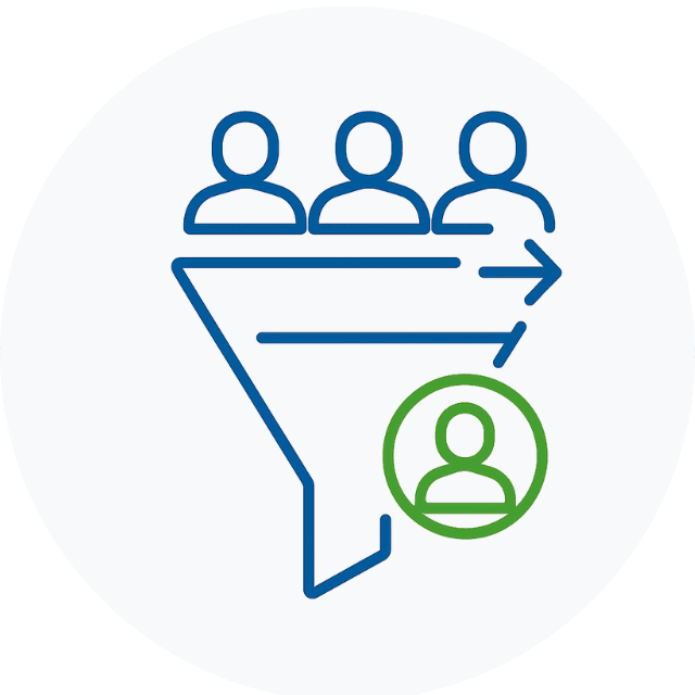 Larger, Filtered Talent Pool