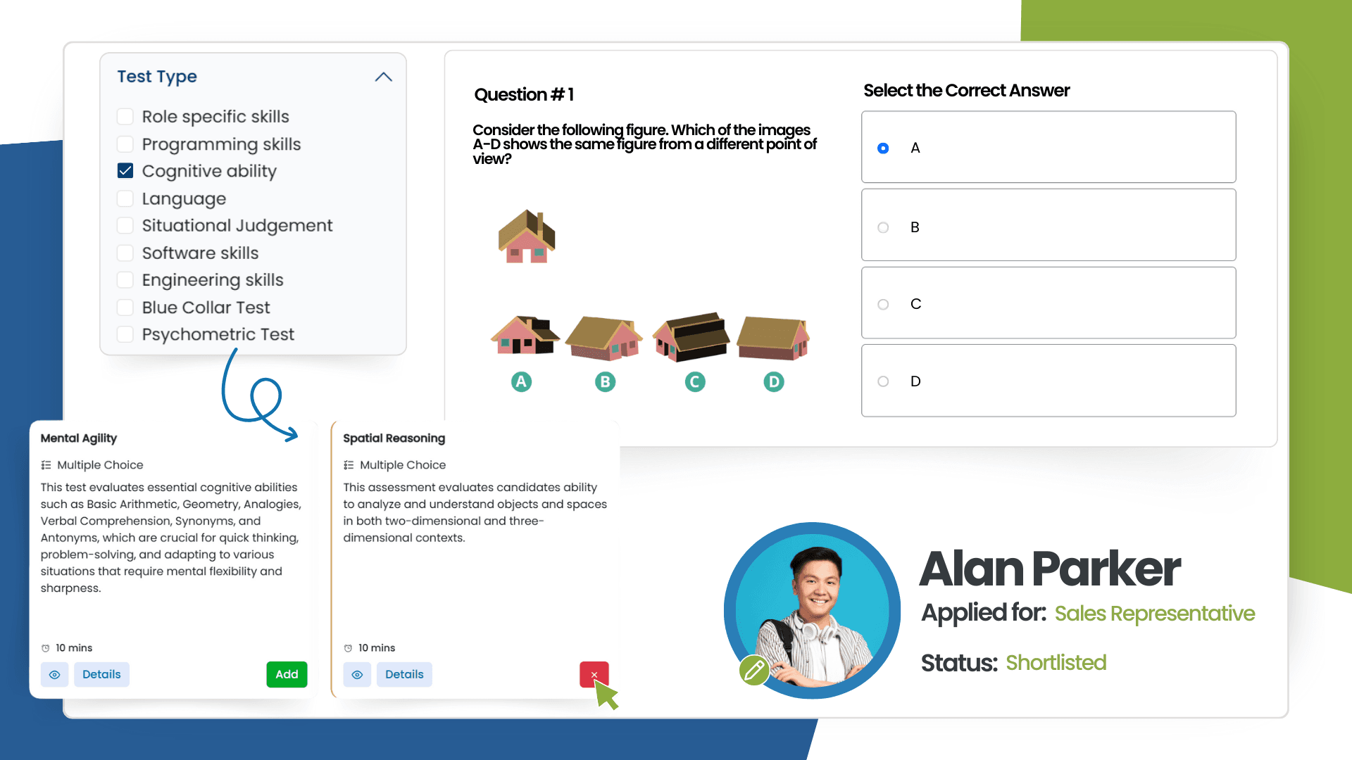 Visual Cognitive Assessments | TestTeick