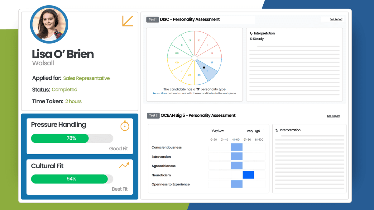 Psychometric Test Software | TestTrick