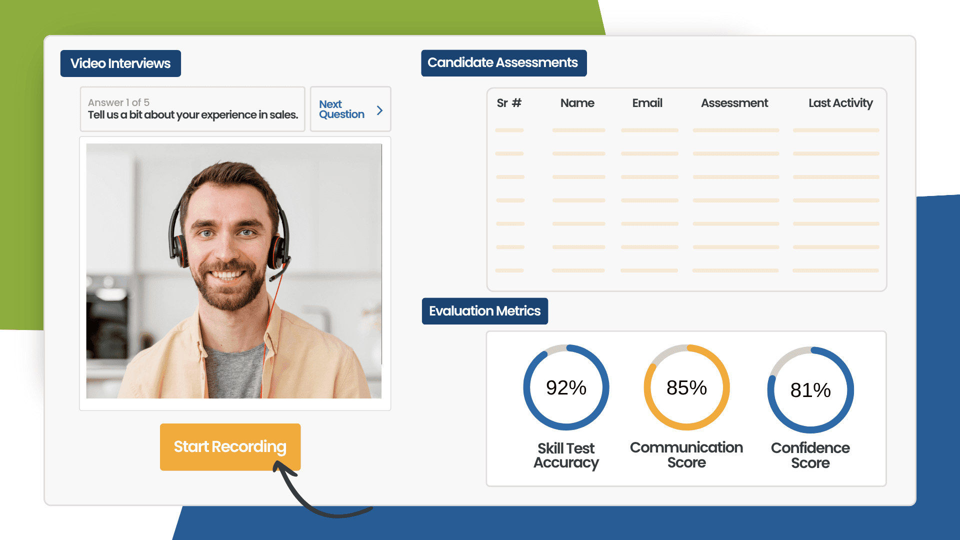 Async Video Interview Software | TestTrick