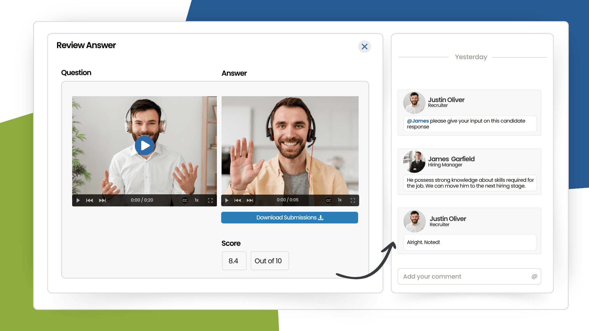 Flexibility in sheduling interview