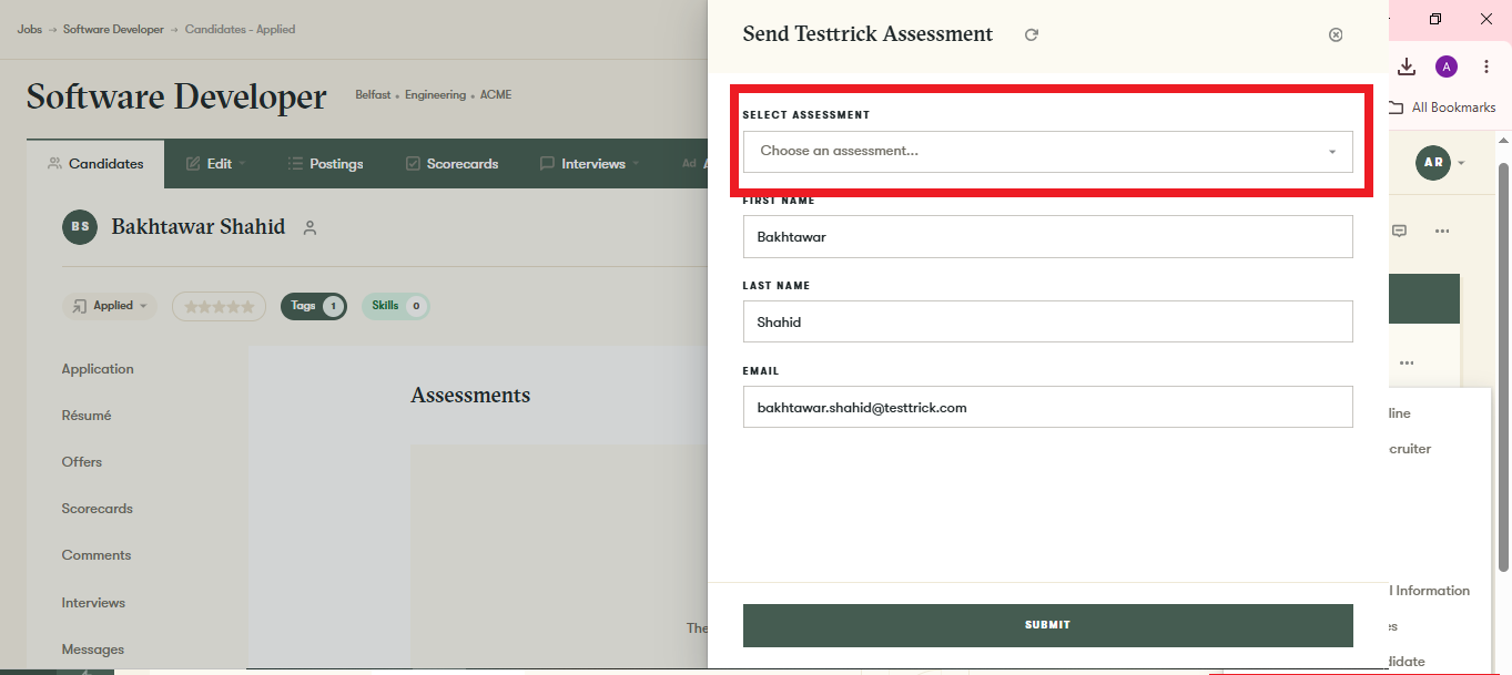 Select Assessment