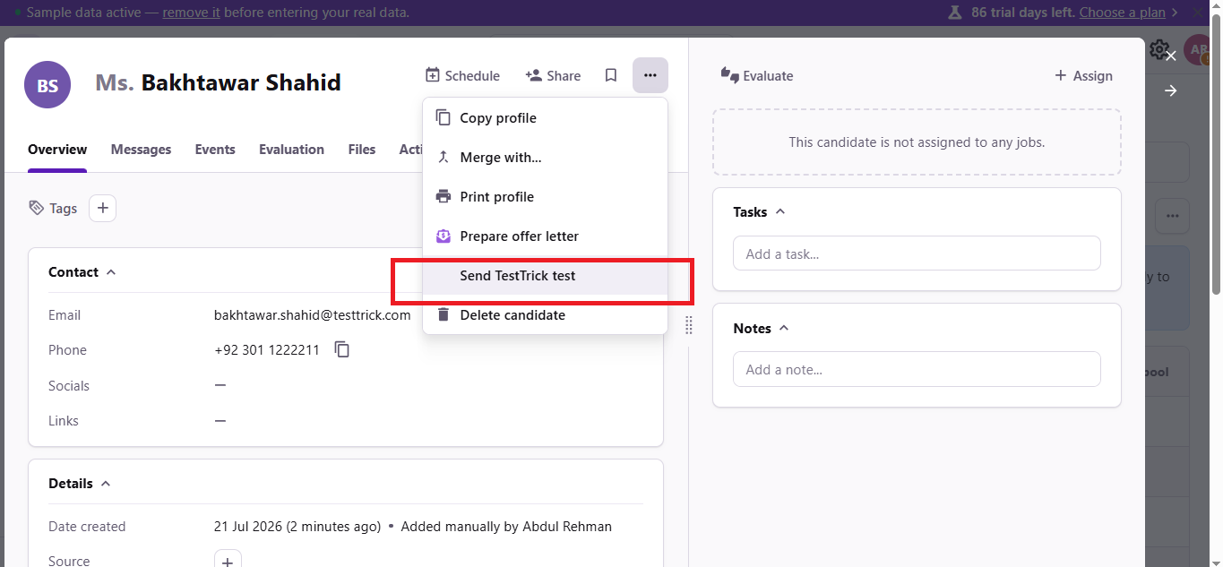 Enable Tellent Integration